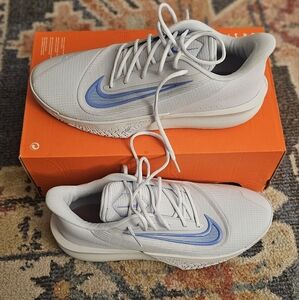 New Nike Precision 7 Men Ball Size 14 Color Grey/Royal B9